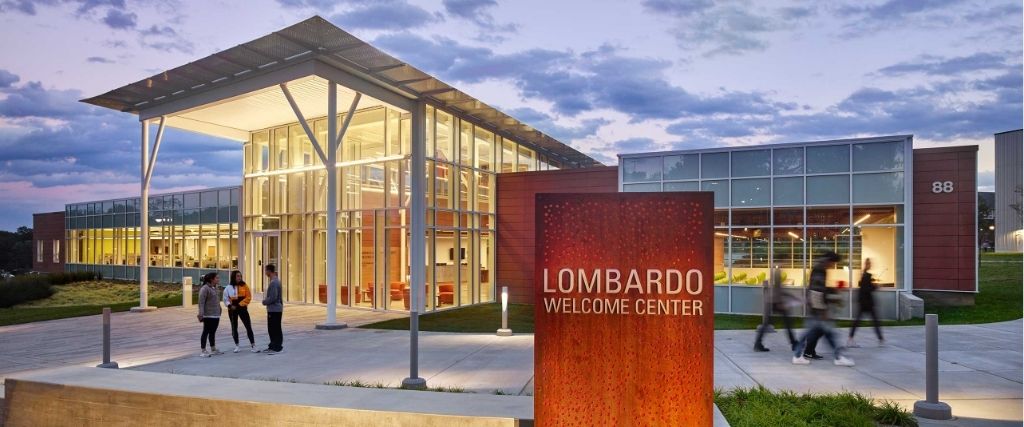 Lombardo Welcome Center at Millersville University designed as a zero energy building using AIA Contract Documents