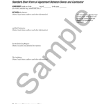 <p class="related-documents-description">Short form agreement for small projects. Fixed price; includes general conditions for residential or small commercial.</p>