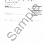 <p class="related-documents-description">Agreement for single-family residential construction. Owner hires home builder; excludes design services.</p>