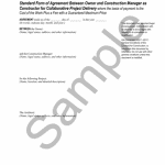 <p class="related-documents-description">Collaborative project delivery agreement with CMa. Cost-plus with GMP; promotes integrated team approach.</p>