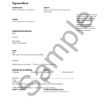 <p class="related-documents-description">Payment Bond ensuring contractor pays subcontractors and suppliers for labor and materials.</p>