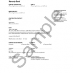 <p class="related-documents-description">Warranty Bond ensuring contractor meets warranty obligations under the construction contract.</p>