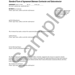 <p class="related-documents-description">Contractor-subcontractor agreement. Aligns with A201 General Conditions; suitable for design-bid-build projects.</p>