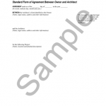 <p class="related-documents-description">Standard owner-architect agreement for large projects. Includes basic, supplemental, and additional services.</p>