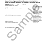 <p class="related-documents-description">Interior design and FF&E agreement. Includes programming, procurement, and contract administration.</p>