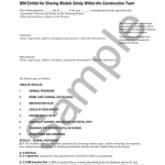 <p class="related-documents-description">BIM exhibit for Construction Team only. Restricts model sharing outside construction participants.</p>
