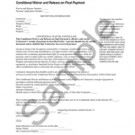 <p class="related-documents-description">General lien waiver form. Consult attorney to ensure compliance with state-specific requirements.</p>