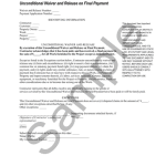 <p class="related-documents-description">General lien waiver form. Consult attorney to ensure compliance with state-specific requirements.</p>