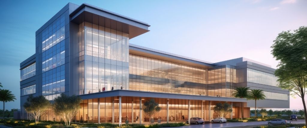 Building owner inspecting completed construction project