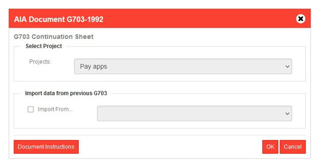 How to complete the g702 payment application 1
