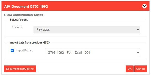 How to complete the g702 payment application 3
