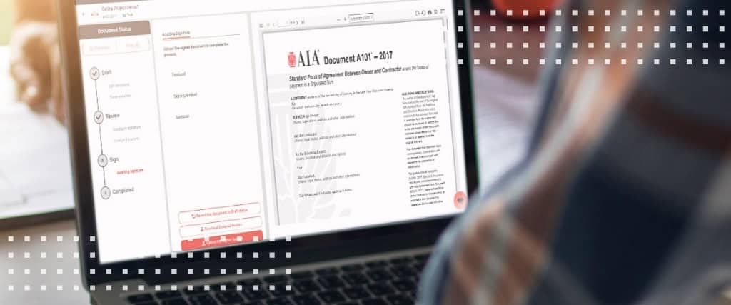 GC and architect using coordinated aia agreements
